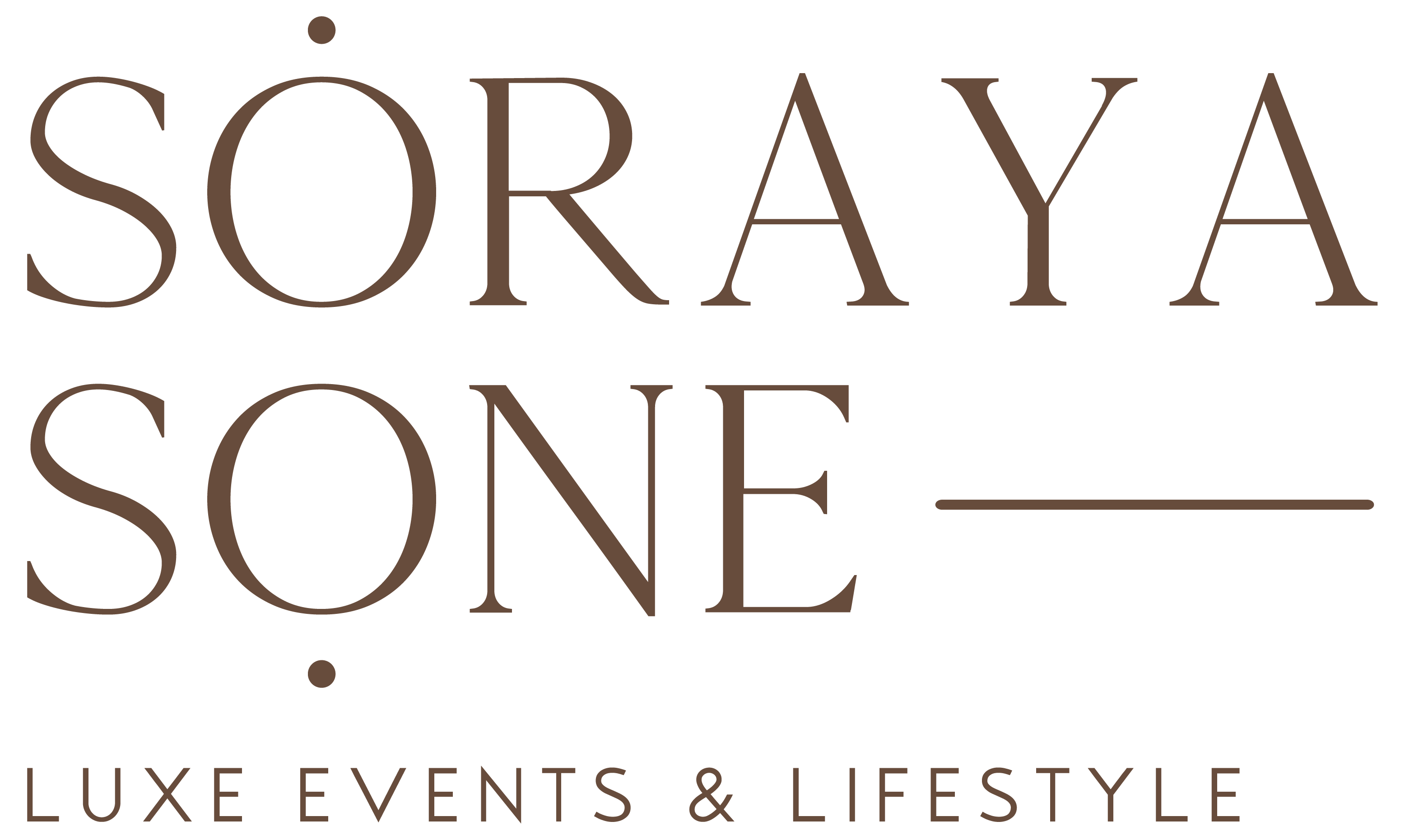 Soraya Sone — Luxe Events & Lifestyle